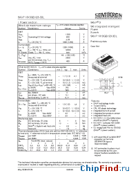 Datasheet 1813GB123-3D manufacturer Semikron