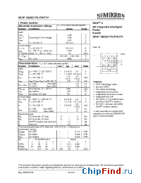 Datasheet 192GD170-374CTV manufacturer Semikron