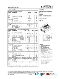 Datasheet 313GD122-3DU manufacturer Semikron