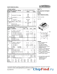 Datasheet 603GD122-3DU manufacturer Semikron
