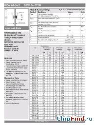 Datasheet BZW04-145 manufacturer Semikron