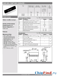 Datasheet DAP803 manufacturer Semikron