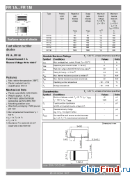 Datasheet FR1D manufacturer Semikron