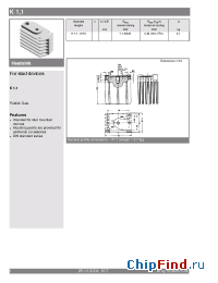 Datasheet K1.1-M16 manufacturer Semikron