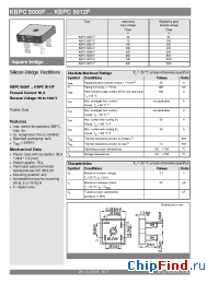 Datasheet KBPC5006F manufacturer Semikron