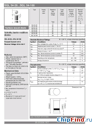 Datasheet SGL34-60 manufacturer Semikron
