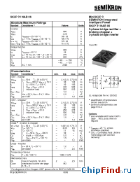 Datasheet SKIIP32NAB12 manufacturer Semikron