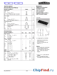 Datasheet SKIIP82AHB08 manufacturer Semikron