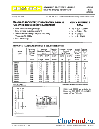 Datasheet SBR30 manufacturer Semtech