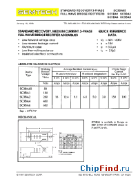 Datasheet SC3BA4 manufacturer Semtech