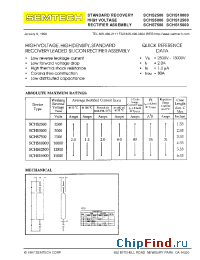 Datasheet SCHS15000 manufacturer Semtech