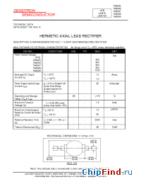 Datasheet 1N4246 manufacturer Sensitron