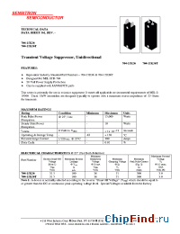 Datasheet 704-15K36T manufacturer Sensitron