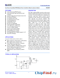 Datasheet SG 6849 manufacturer System General