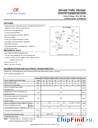 Datasheet SR1080 manufacturer Shanghai Lunsure