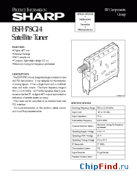 Datasheet BSFH78G14 manufacturer SHARP