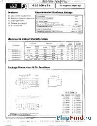 Datasheet G10000GW2 manufacturer SHARP