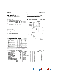 Datasheet GL371 manufacturer SHARP