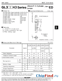 Datasheet GL3HD43 manufacturer SHARP
