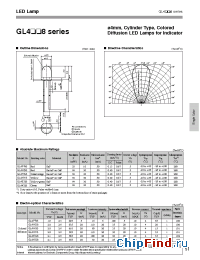 Datasheet GL4HY8 manufacturer SHARP