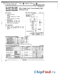 Datasheet GL527 manufacturer SHARP