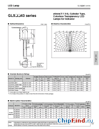 Datasheet GL5EG43 manufacturer SHARP