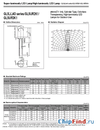 Datasheet GL5UR2K1 manufacturer SHARP