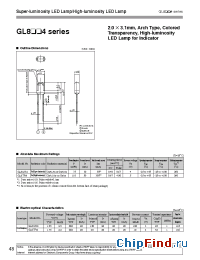 Datasheet GL8TR4 manufacturer SHARP