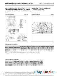 Datasheet GM5BT01200A manufacturer SHARP