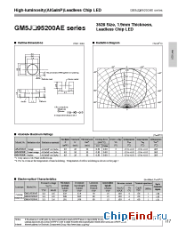 Datasheet GM5JV95200A manufacturer SHARP
