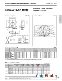 Datasheet GM5ZG01200A manufacturer SHARP