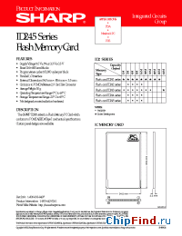 Datasheet ID245G10 manufacturer SHARP