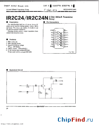 Datasheet IR2C24 manufacturer SHARP