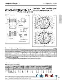 Datasheet LT1BC45A manufacturer SHARP