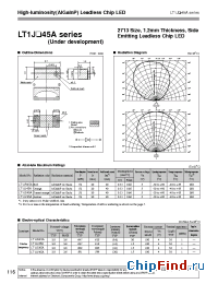 Datasheet LT1JR45A manufacturer SHARP
