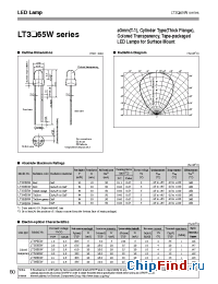 Datasheet LT3E65W manufacturer SHARP