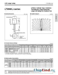 Datasheet LT9560D manufacturer SHARP