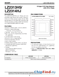 Datasheet LZ2313H5 manufacturer SHARP