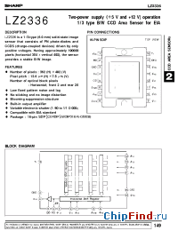 Datasheet LZ2336 manufacturer SHARP