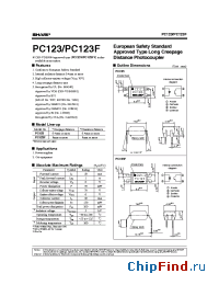 Datasheet PC120F1 manufacturer SHARP