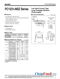 Datasheet PC12310NSZ manufacturer SHARP