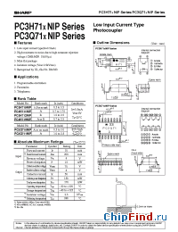 Datasheet PC3H710NIP manufacturer SHARP