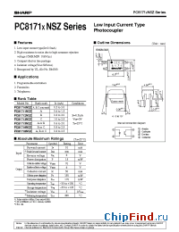 Datasheet PC81718NSZJ manufacturer SHARP
