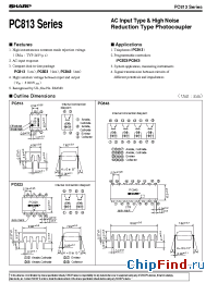 Datasheet PC823 manufacturer SHARP