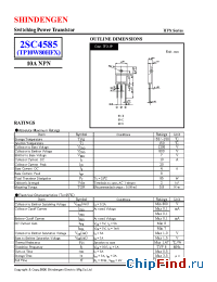 Datasheet 2SC4585 manufacturer Shindengen