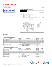 Datasheet KP10L08 manufacturer Shindengen