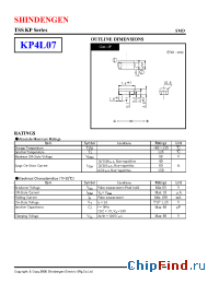 Datasheet KP4L07 manufacturer Shindengen