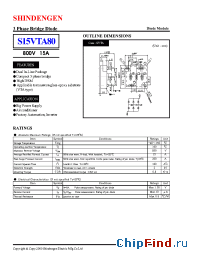 Datasheet S15VTA80 manufacturer Shindengen