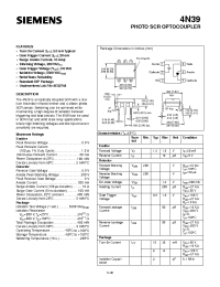 Datasheet 4N39 manufacturer Siemens
