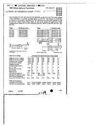 Datasheet BD616 manufacturer Siemens